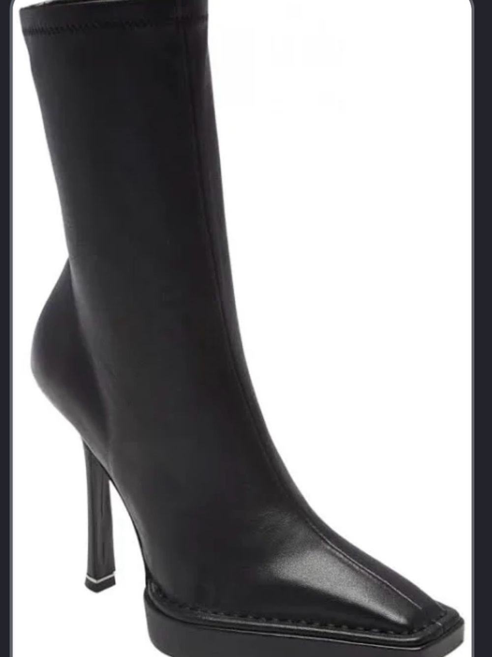 Alexander Wang Bardot Platform Bootie
